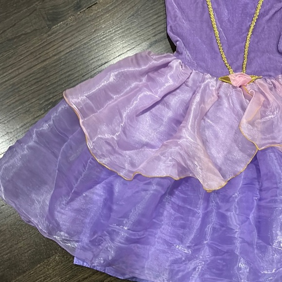 Purple Princess Kids Costume by Kid Kraft (size Large) - Picture 5 of 12